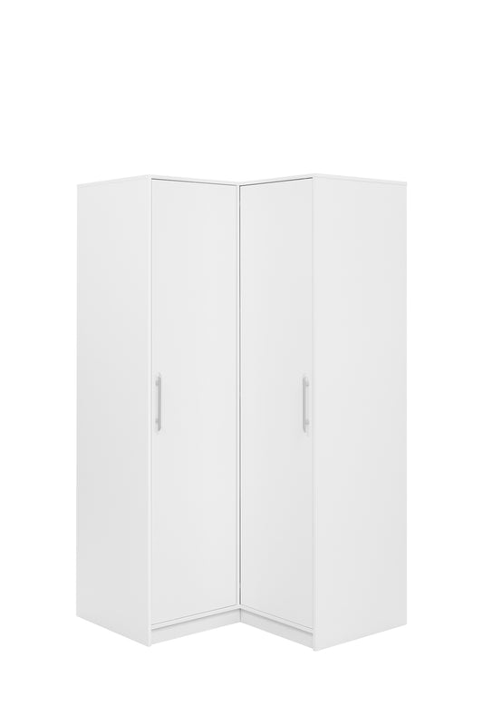 Corner Wardrobe BALI White