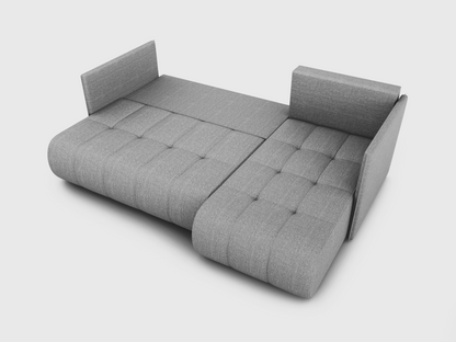 Corner sofa bed Nessa DF-026CSB - Sand Beige (Paros 03)