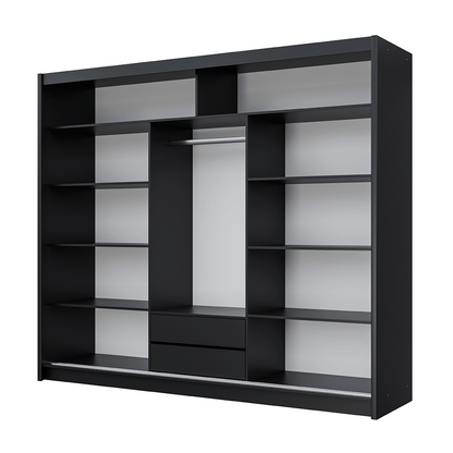Wardrobe VISTA 250 Black