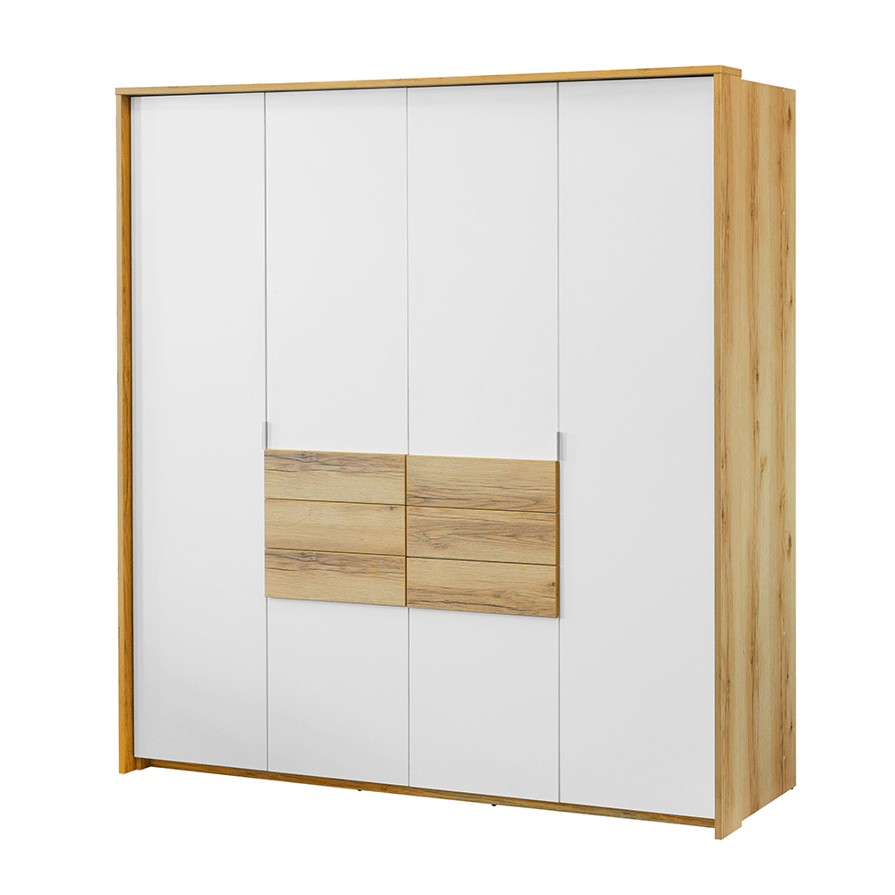 Wardrobe PANAMA 208 Grand Natural Oak / White