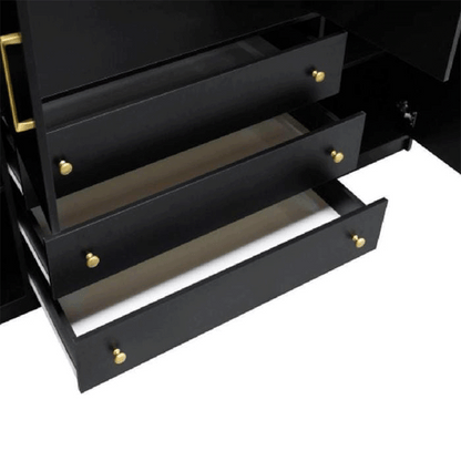 Wardrobe RETRO D4 Black