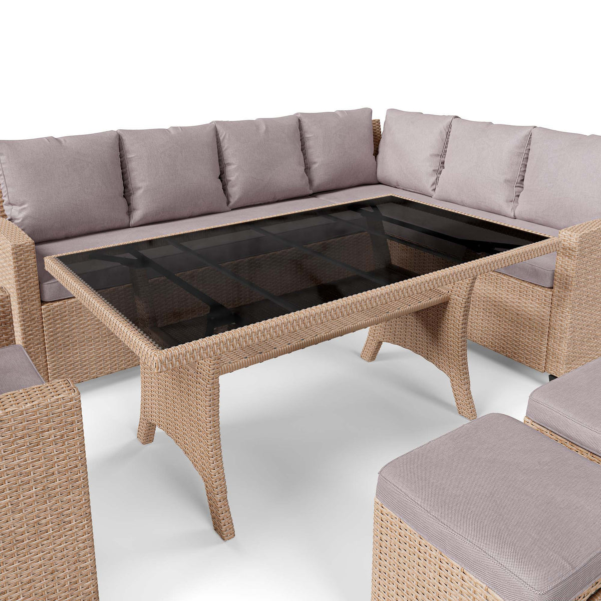 ROSSANO garden furniture DV-042GF - Beige/Light Grey