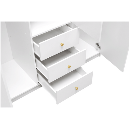 Wardrobe SIENAII  D3 Sand Beige + Mirror