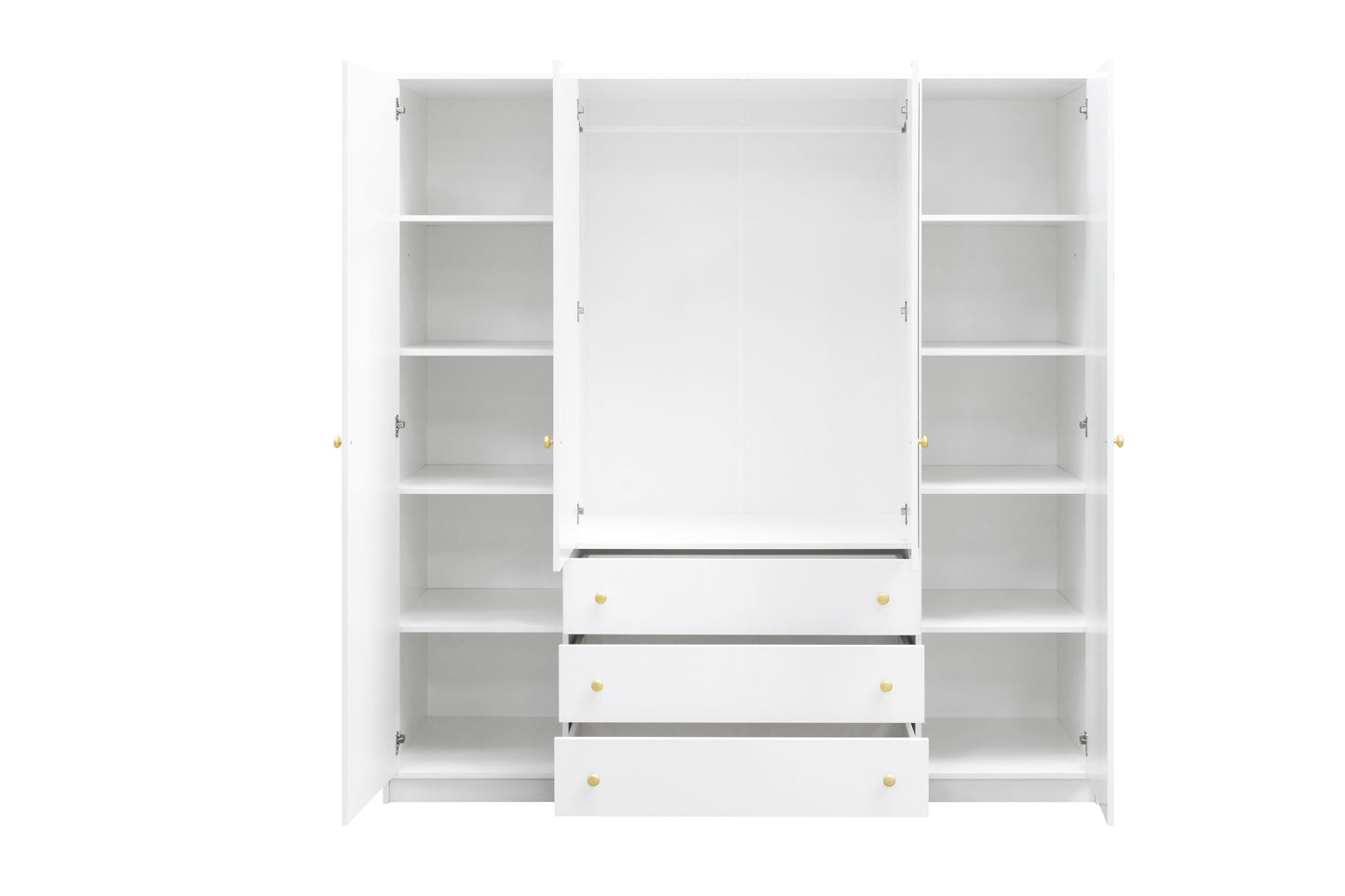 SIENA D4 Wardrobe Black Mirror