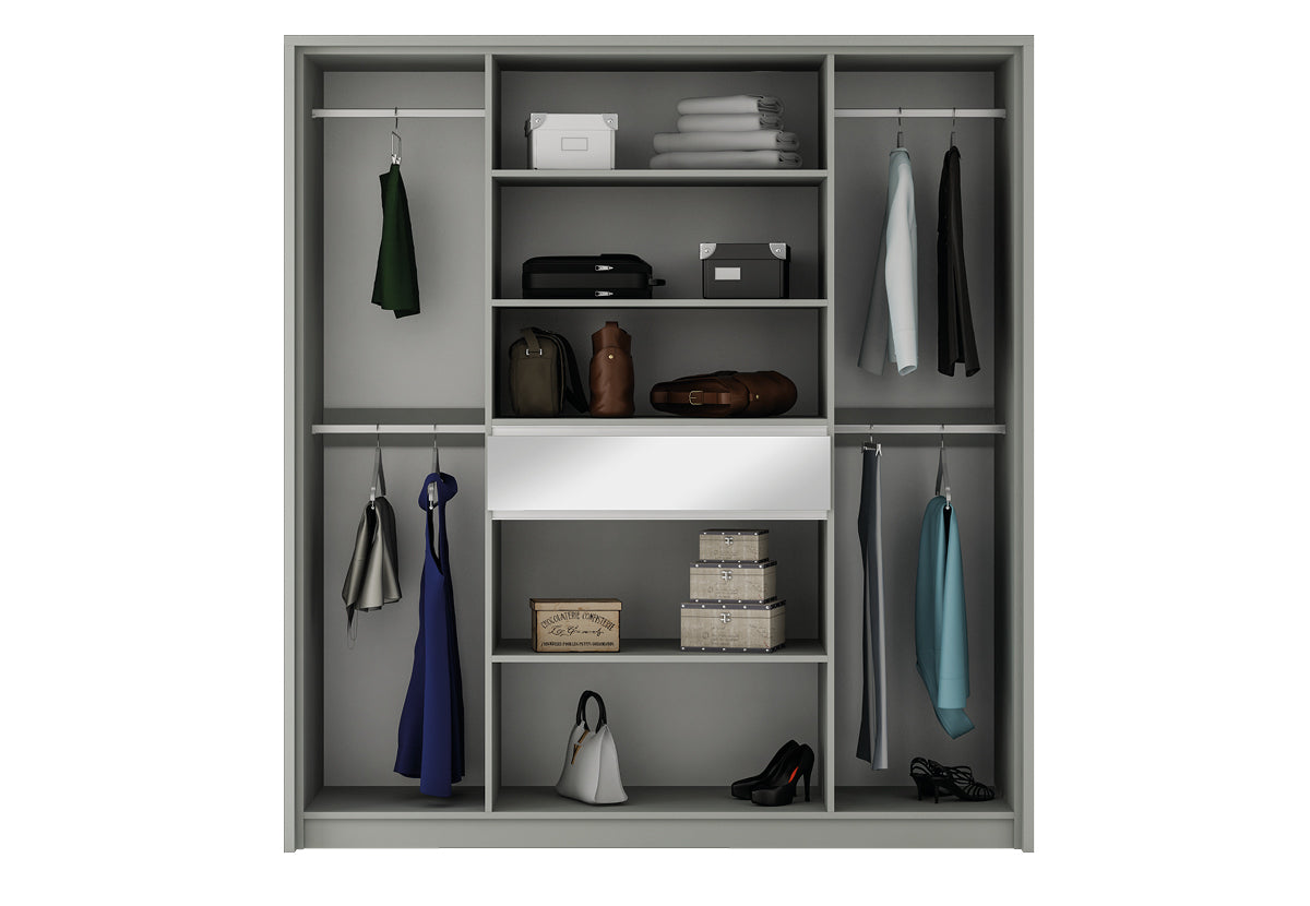 SPLIT 200 Wardrobe Graphite