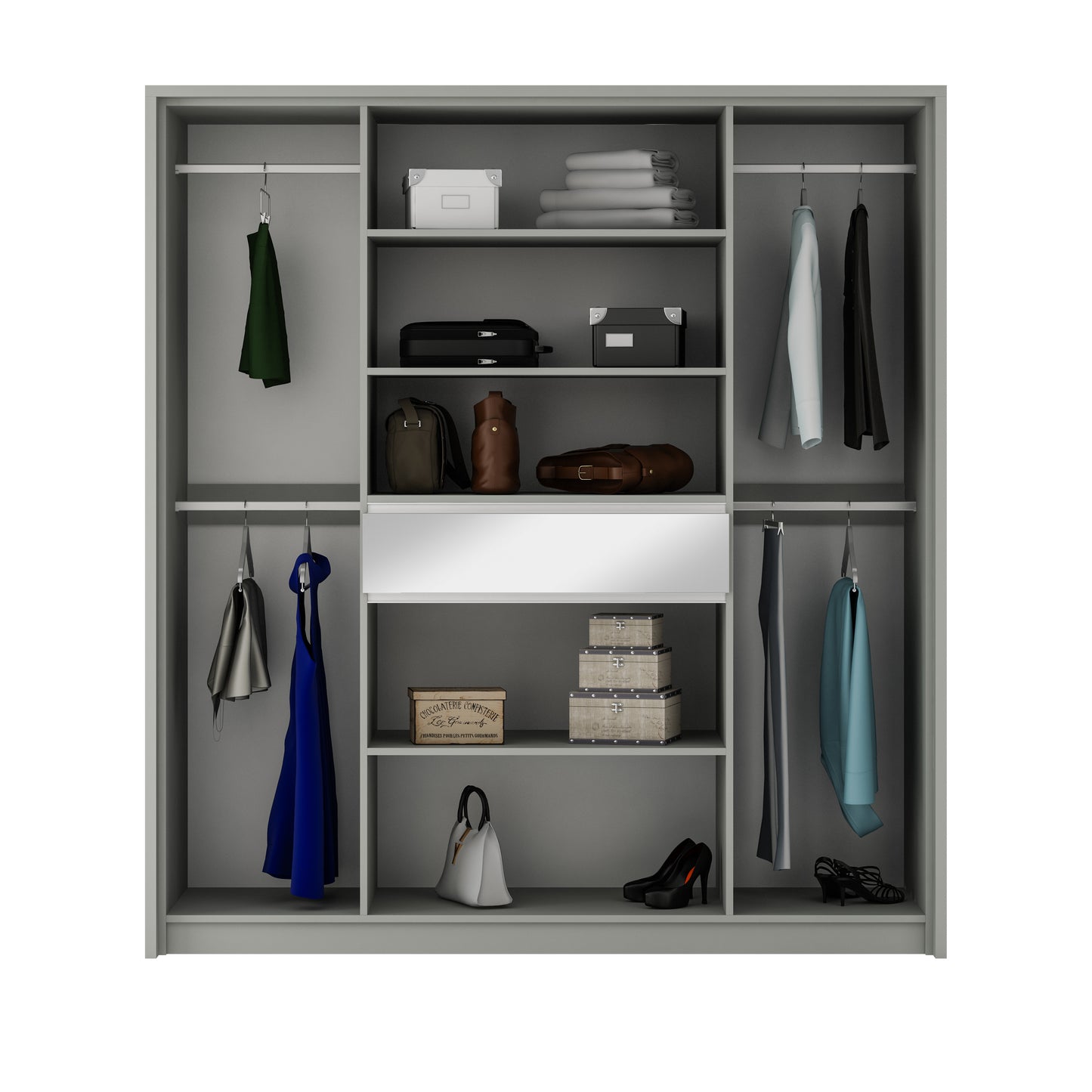 Wardrobe SPLIT 200 Platinum
