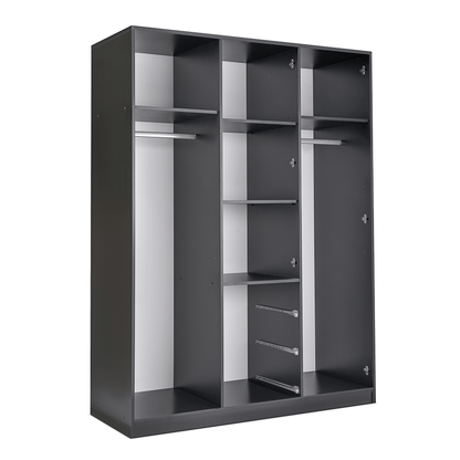 Wardrobe LATI D3 Oak Wotan / Cashmere