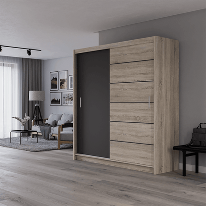 SEWILLA 203cm Sliding Door Wardrobe