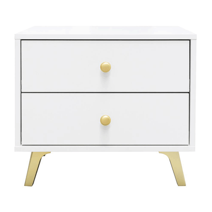 Bedside Table SIENA White