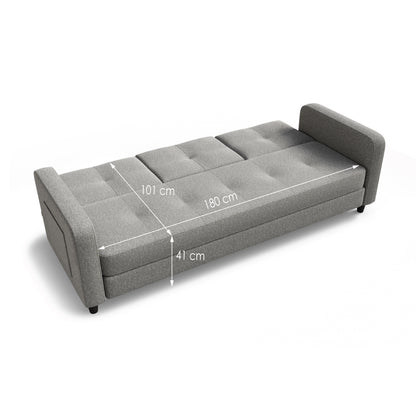 Sofa bed Agnes DF-008SB - Dark grey