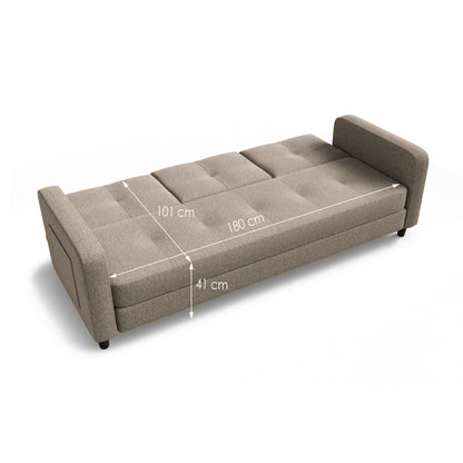 Sofa bed Agnes DF-008SB - Linen beige