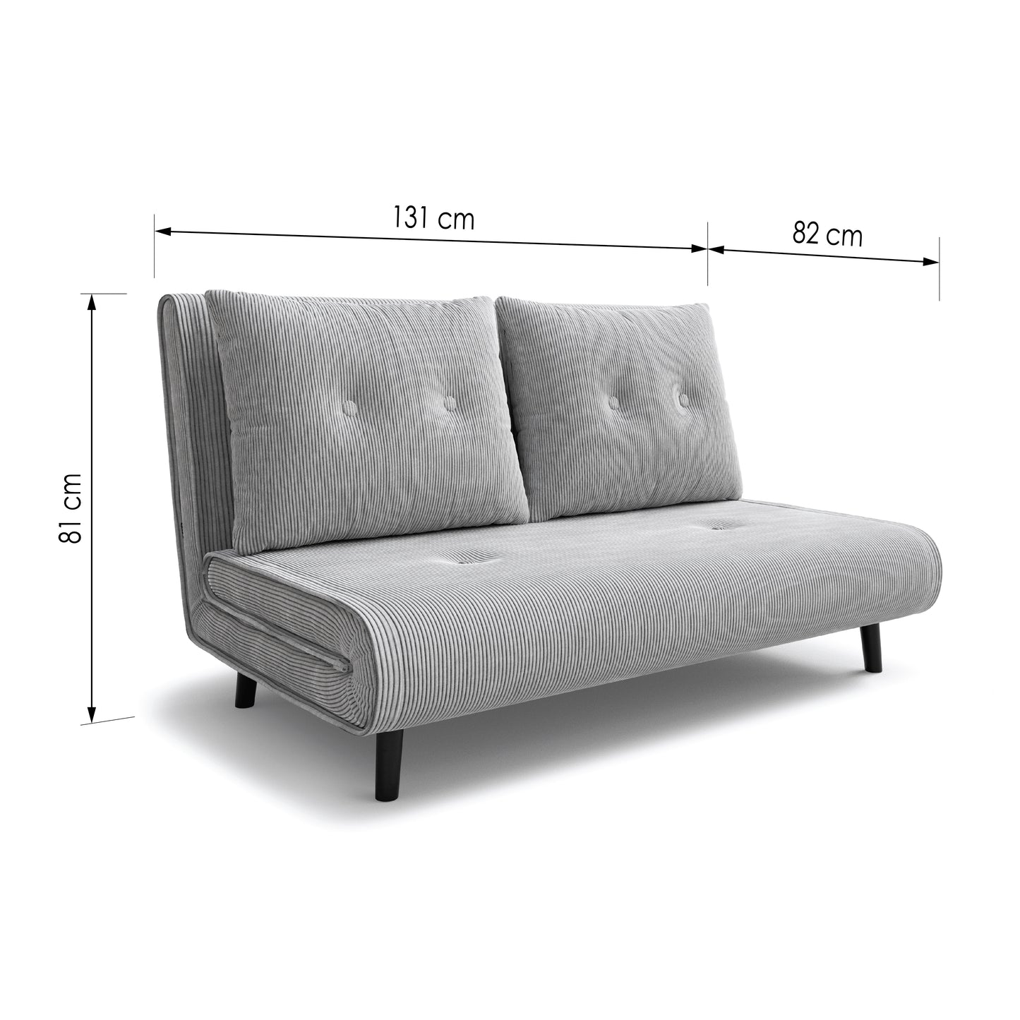 Sofa bed Ann DF-007SB - Grey