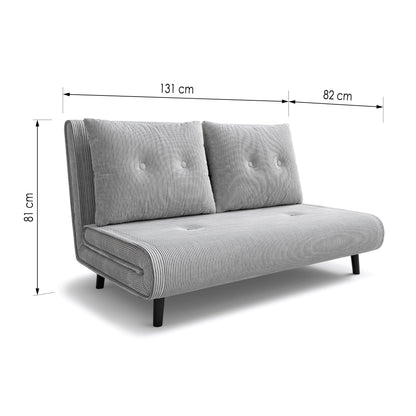 Sofa bed Ann DF-007SB - Grey