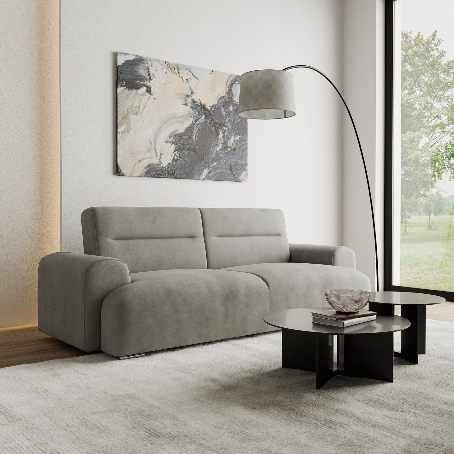 Sofa bed Camila DF-022SB - Grey