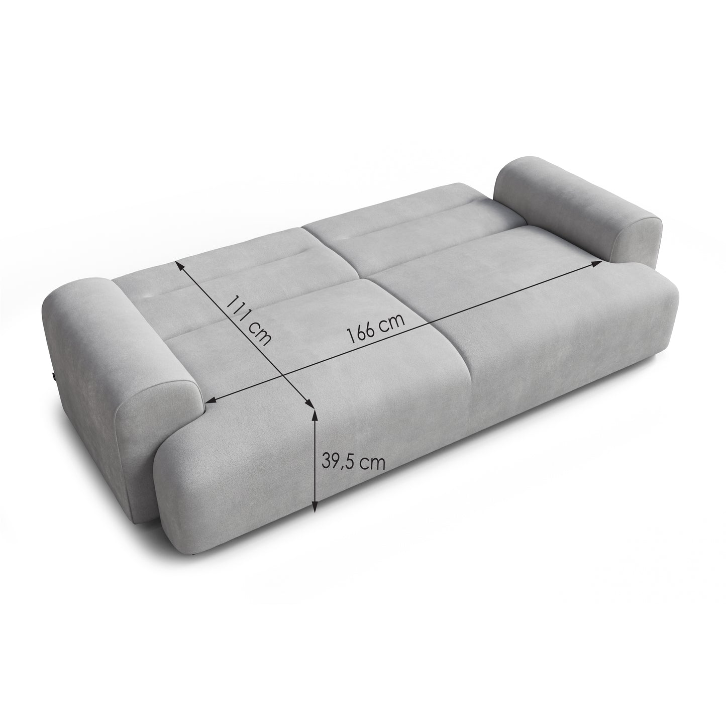 Sofa bed Camila DF-022SB - Grey