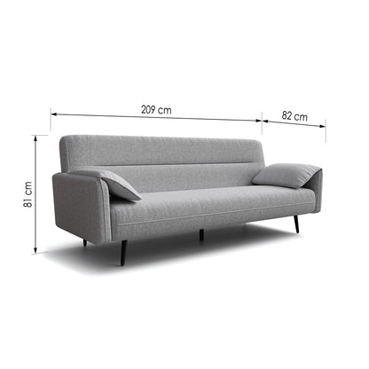 Sofa bed Claudia DF-001SB - Grey