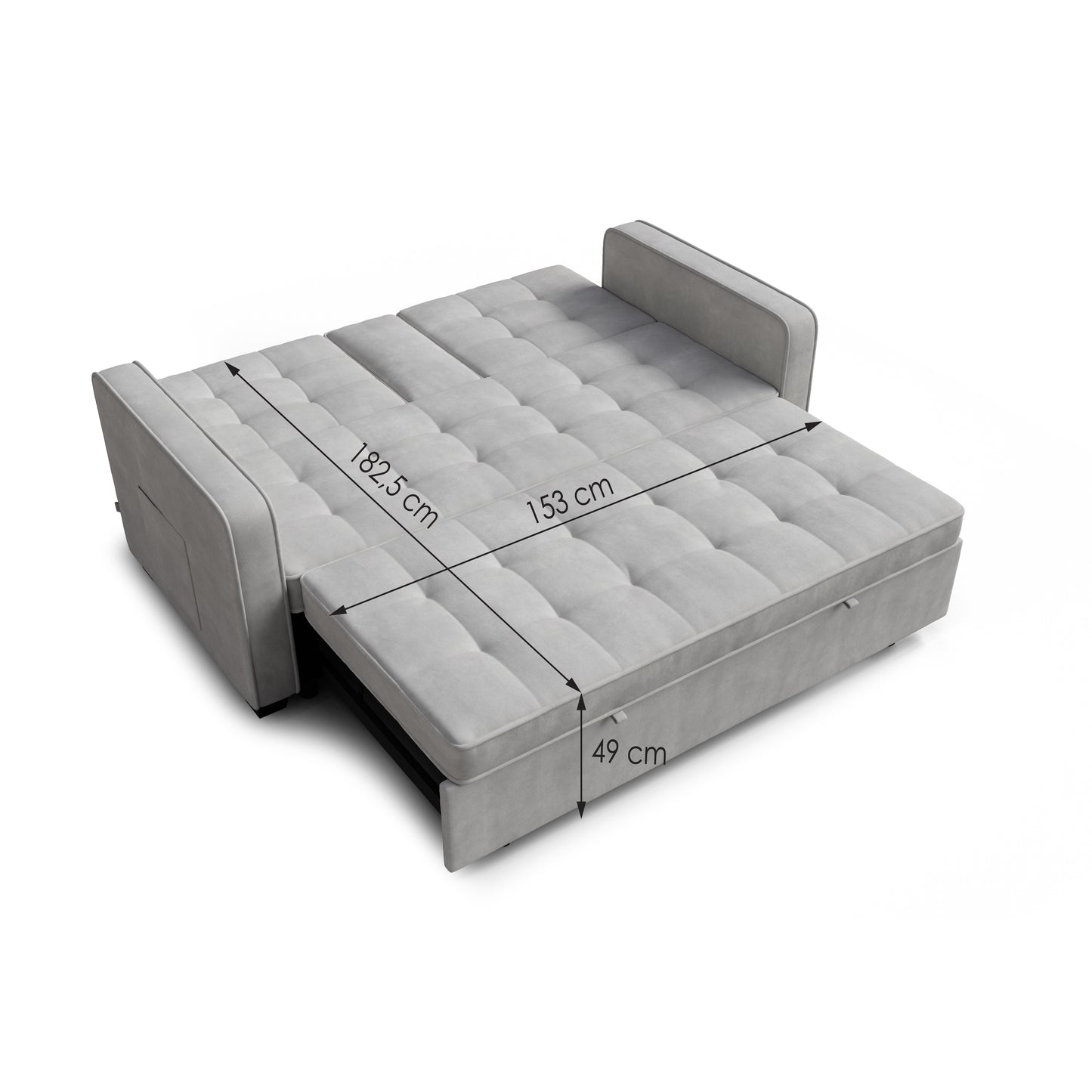 Sofa bed Kinsley DF-016SB - Grey
