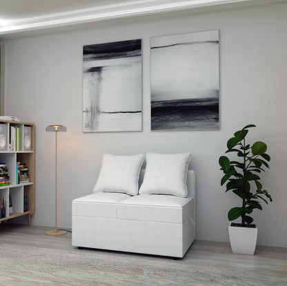 Sofa bed Lelani DF-015SBR right-hand - Cream