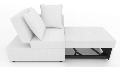 Sofa bed Lelani DF-015SBR right-hand - Cream