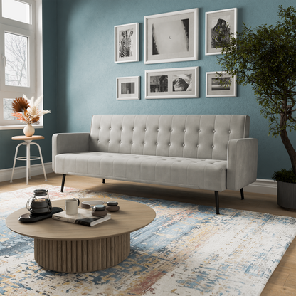 Sofa bed Silvia DF-005SB - Light grey
