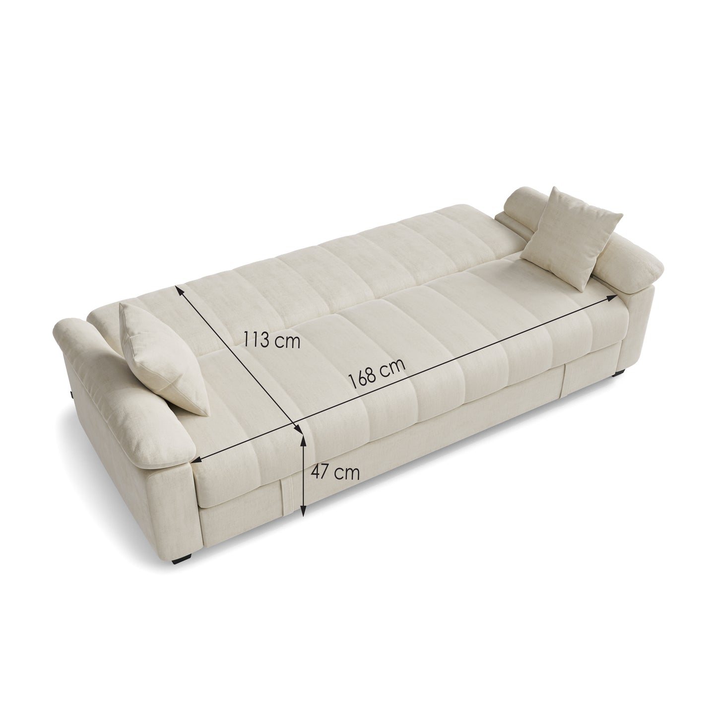 Sofa bed Veronica DF-009SB - Grey