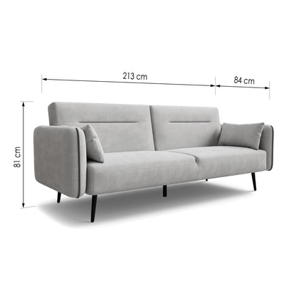 Sofa bed Yasmine DF-006SB - Light grey