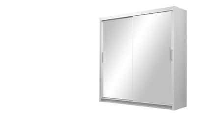 PARIS 160 Wardrobe White