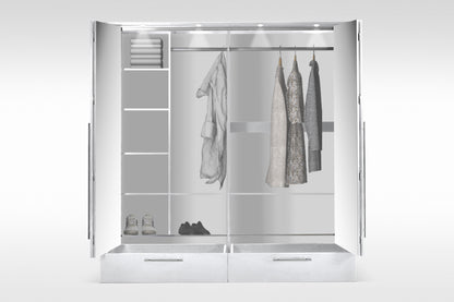 TOLEDO 210 Wardrobe GRAFIT