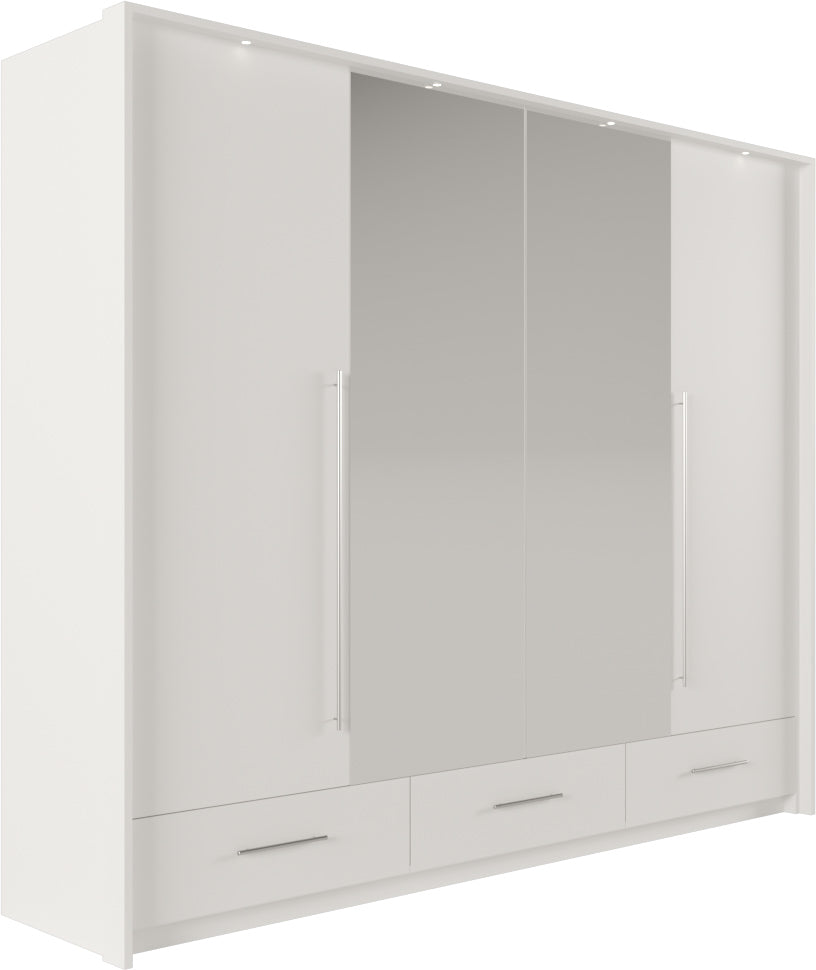 TOLEDO 255 Wardrobe White