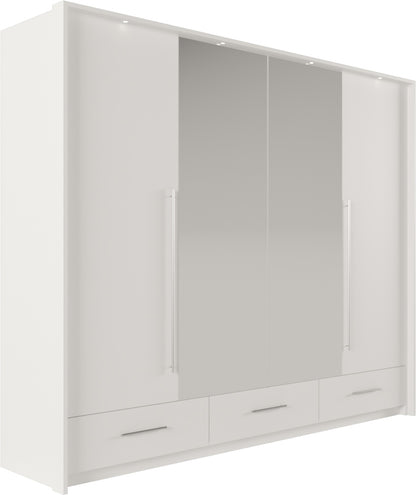 TOLEDO 255 Wardrobe White