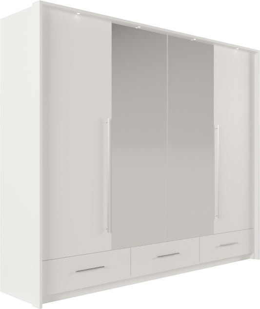 TOLEDO 255 Wardrobe White