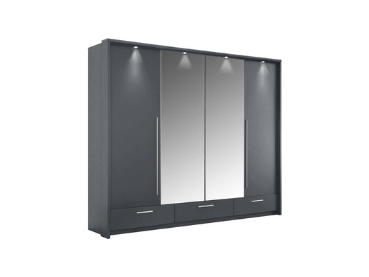 TOLEDO 255 Wardrobe GRAFIT