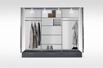 TOLEDO 255 Wardrobe White