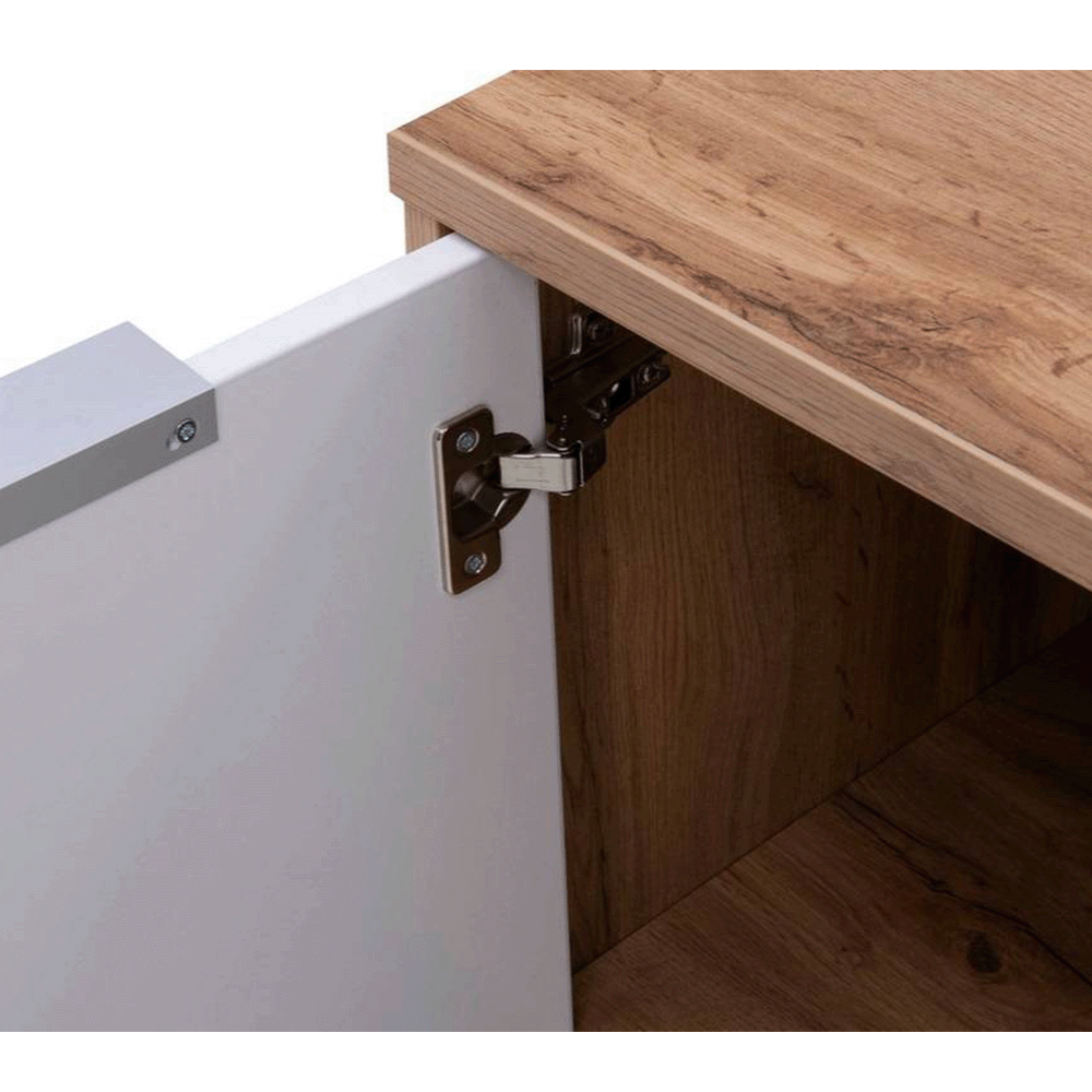 Sideboard VIENNA Oak Wotan / White