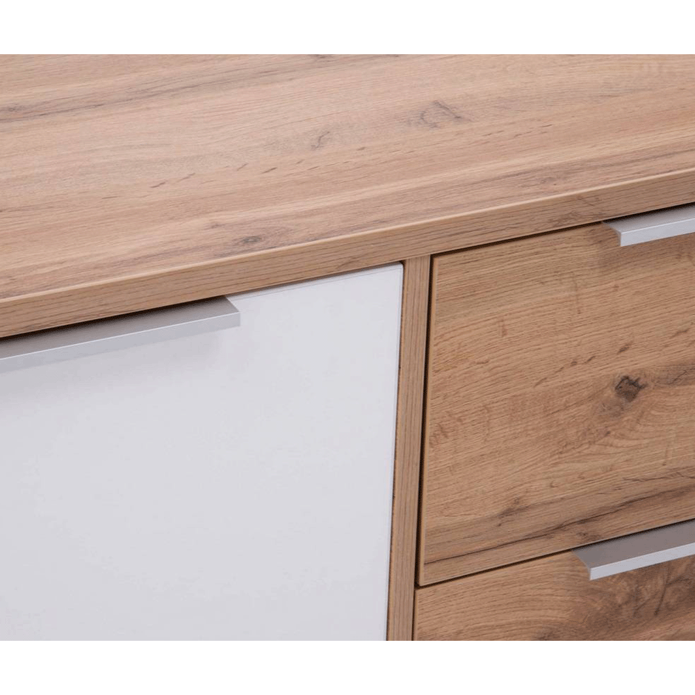 Sideboard VIENNA Oak Wotan / White