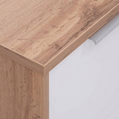 Sideboard VIENNA Oak Wotan / White