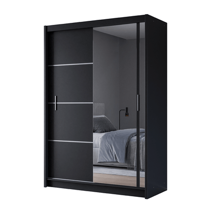 Wardrobe VISTA 150 Black
