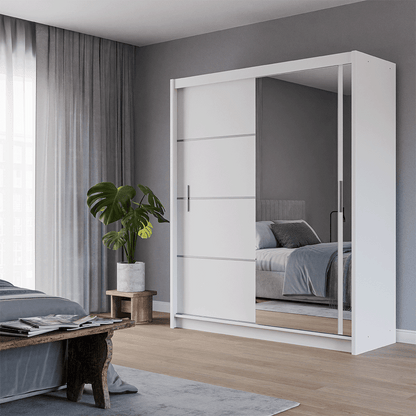 Wardrobe VISTA 180 White