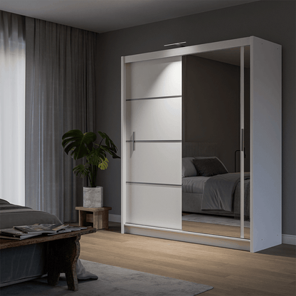 Wardrobe VISTA 180 White