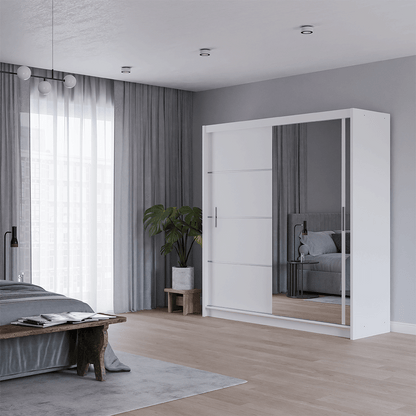 Wardrobe VISTA 203 White