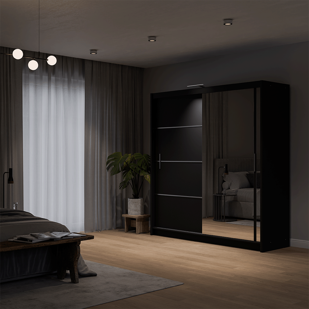 Wardrobe VISTA 203 Black
