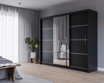 Wardrobe VISTA 250 Black