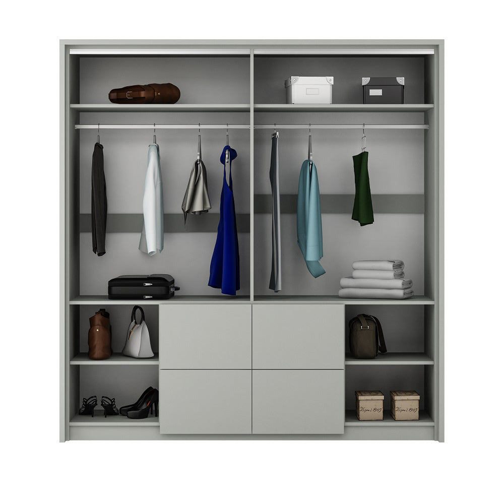WIEDEN 208 Wardrobe White