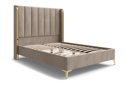 Bed  William DF-201UB_DB - Beige
