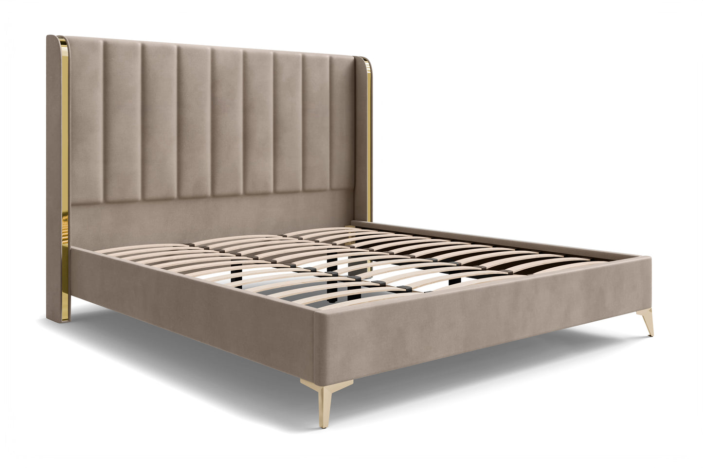 Bed  William DF-201UB_SK - Beige