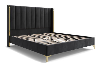 Bed  William DF-201UB_SK - Black
