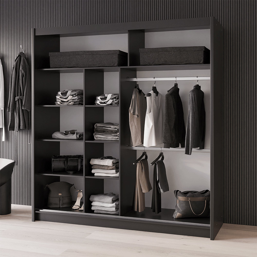 Wardrobe VISTA 203 Black