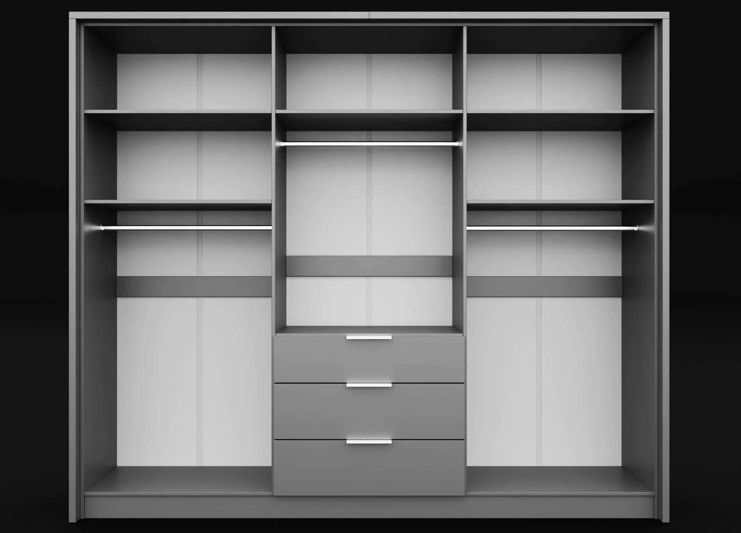 Wardrobe BANGKOK 255 Graphite