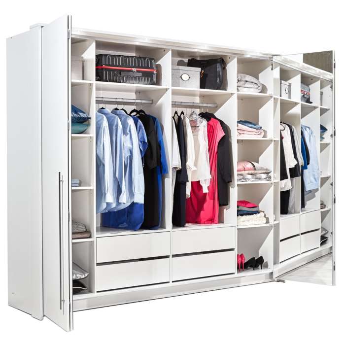 Wardrobe BREMA 256 White