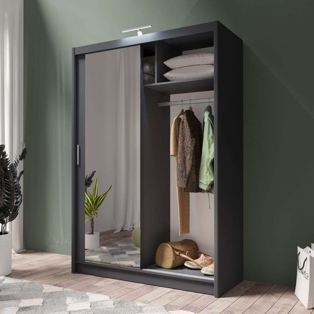 Wardrobe PARIS 150 Graphite